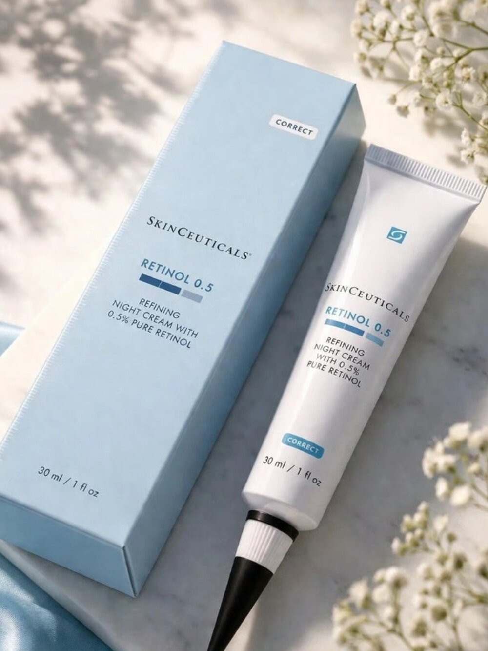 SkinCeuticals Retinol 0.5 – Refining Night Cream (0.5% Pure Retinol, 30 ml / 1oz - Picture 2 of 4